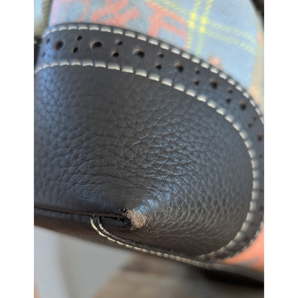 Dooney and Bourke plaid handbag with additional wristlet and pouch - Picture 9 of 16